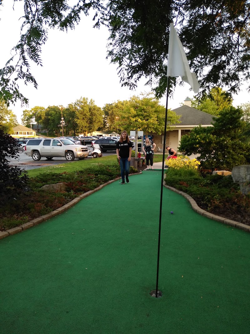 Bedrock Mini Golf banner