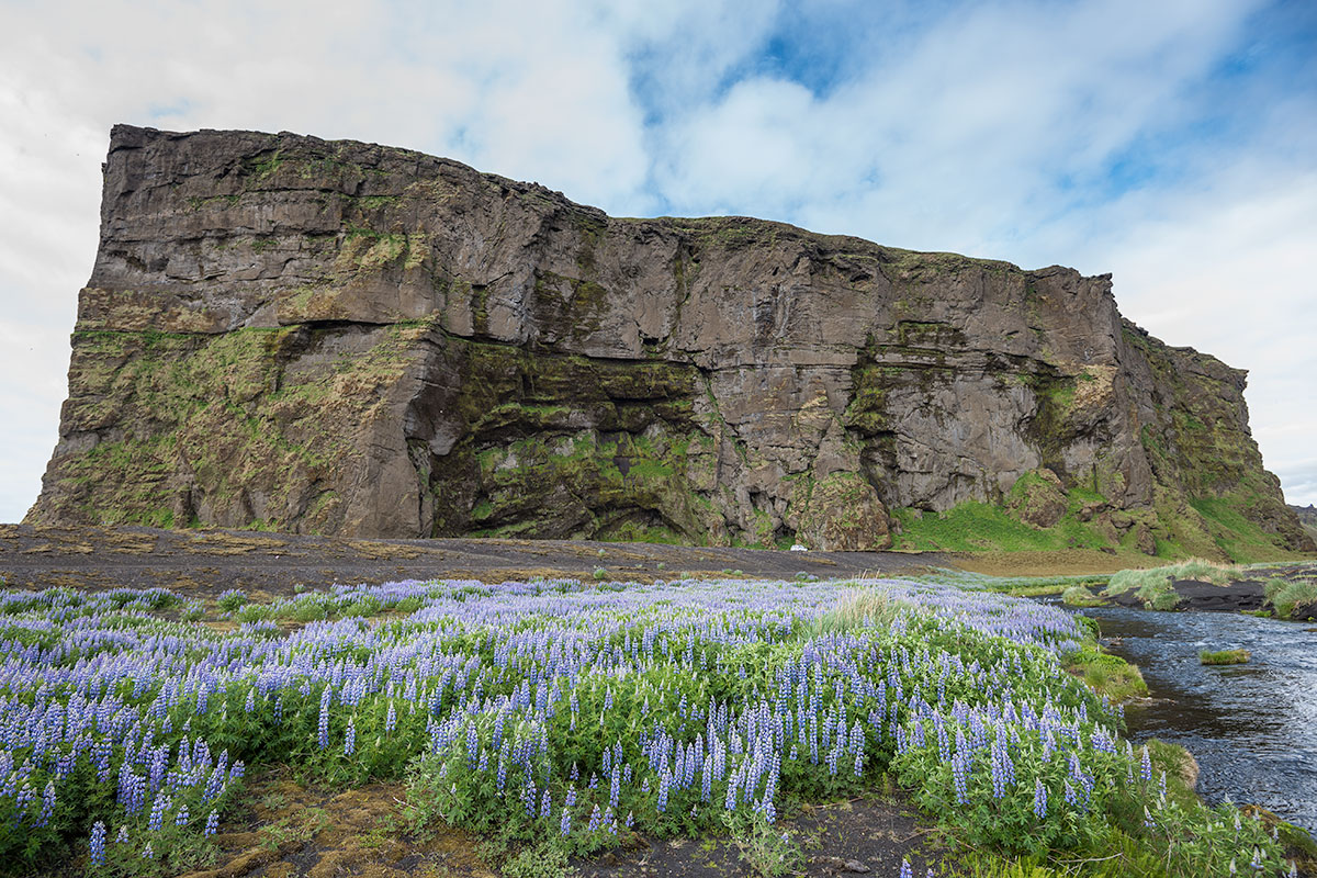 Hjörleifshöfði black sand