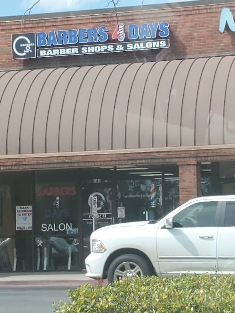 Barbers 4 Days
