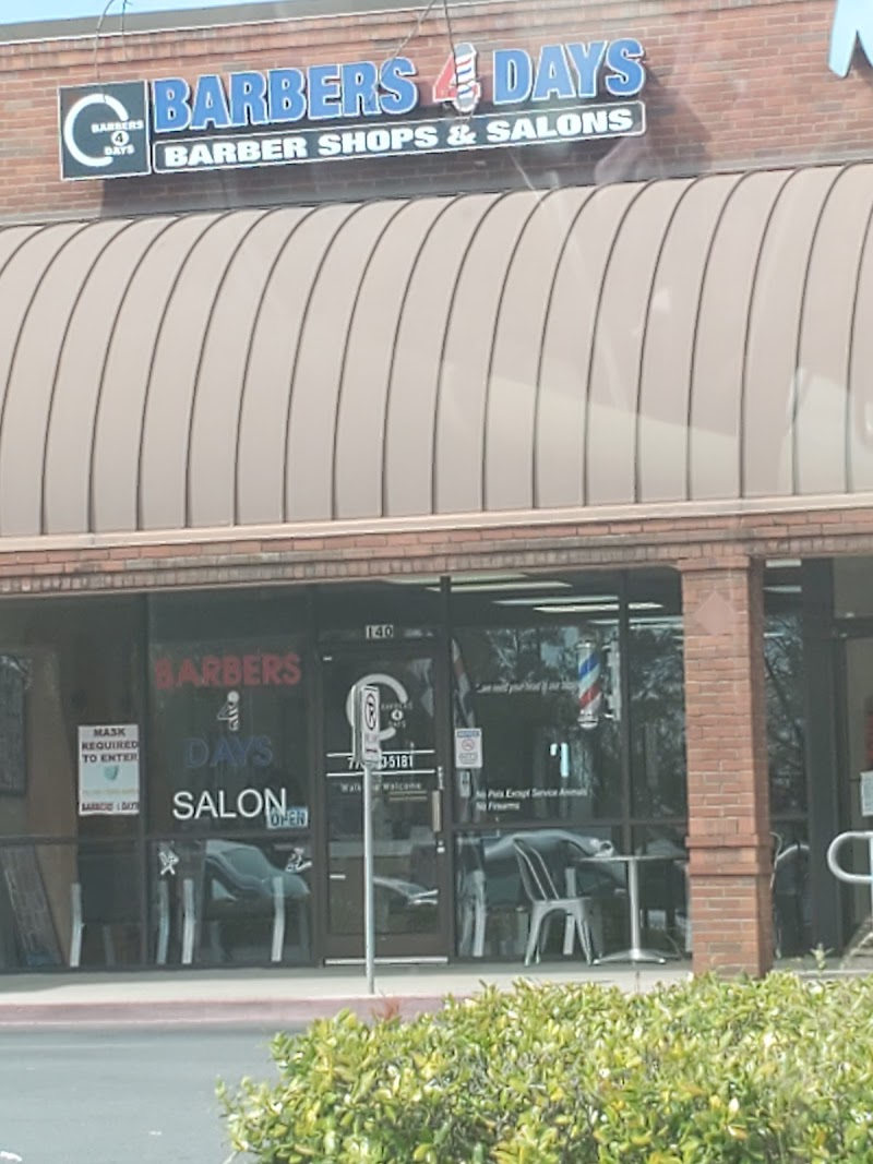 Barbers 4 Days