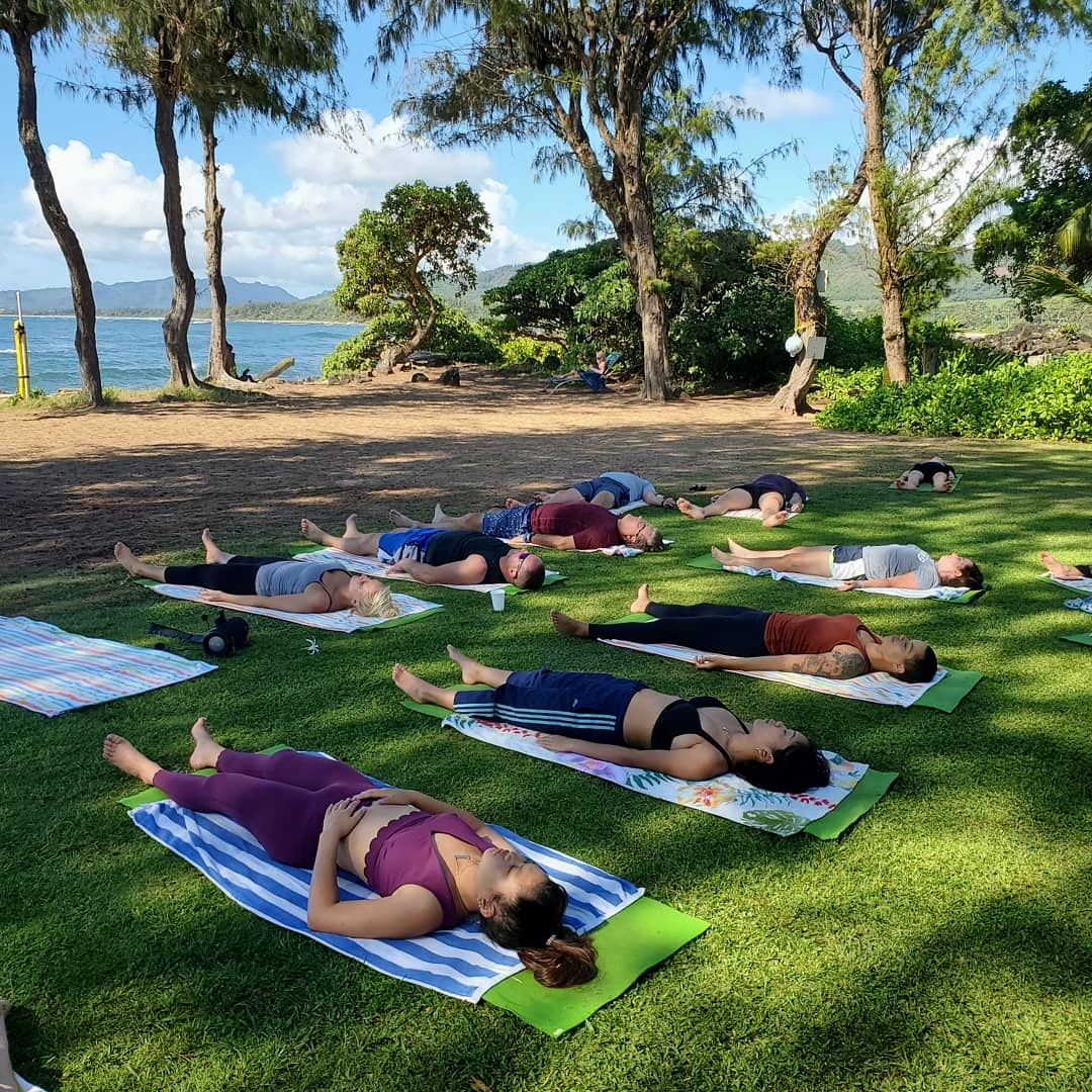 Kauai Yoga on The Beach — 4