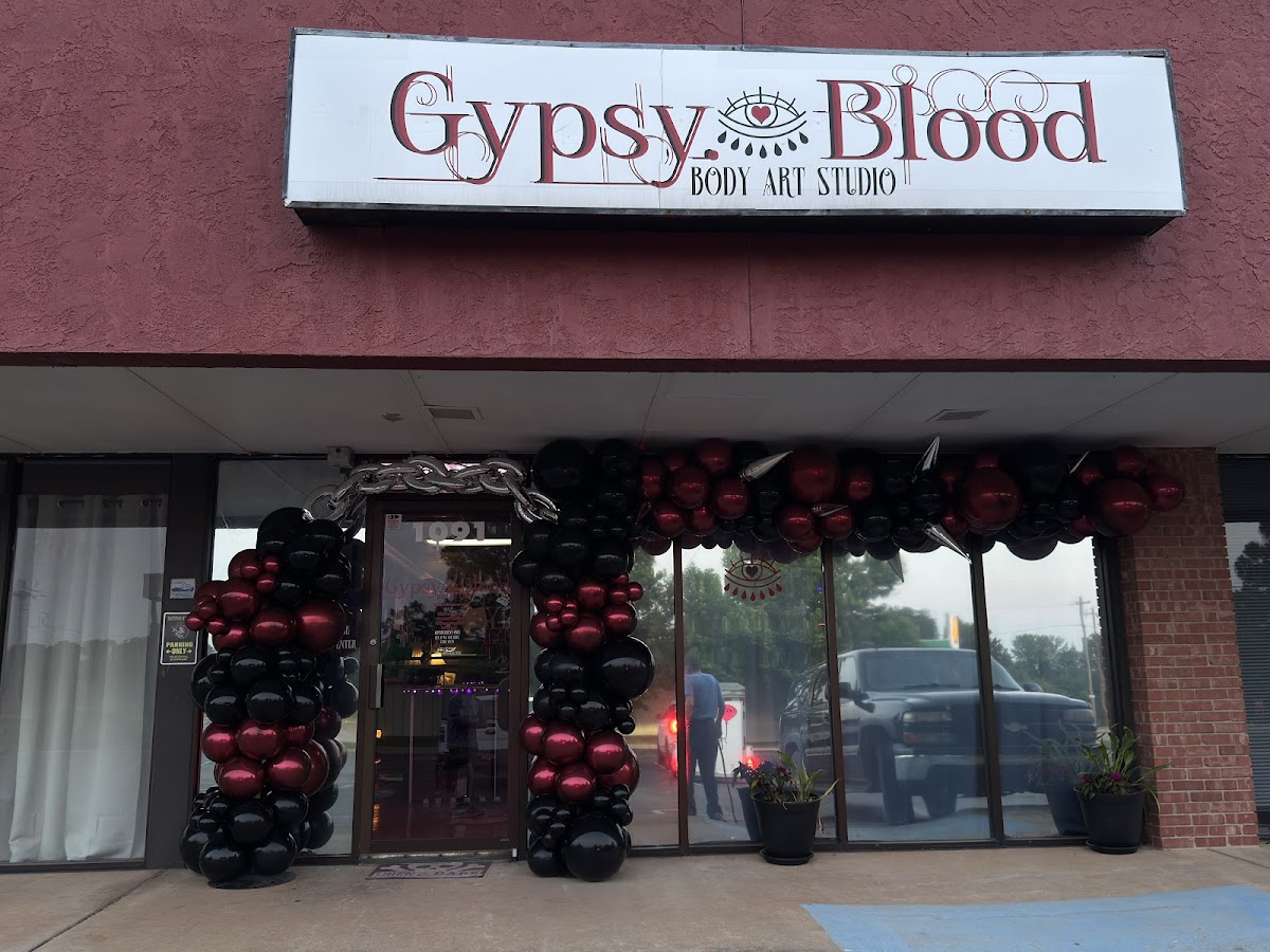 Gypsy Blood Body Art Studio tattoo parlor in Midwest City, OK