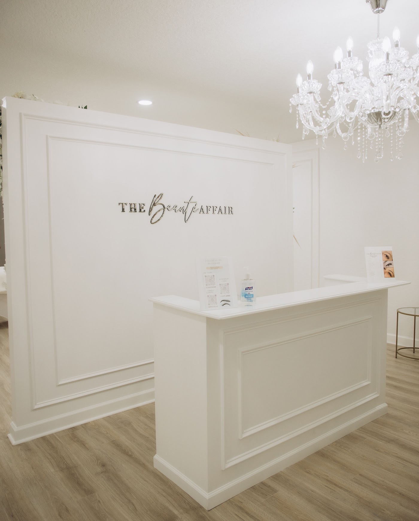The Beaute Affair interior