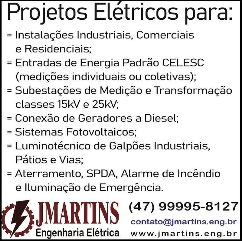 Foto de JMARTINS Engenharia Elétrica