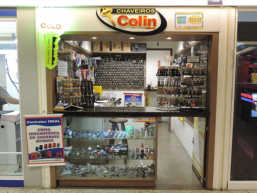 Chaveiros Colin - Garten Shopping