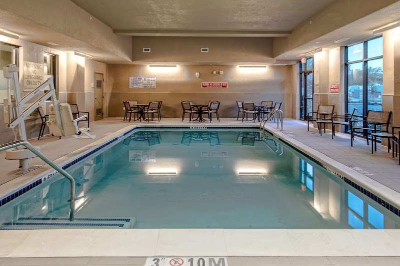 Indoor pool and exercise room