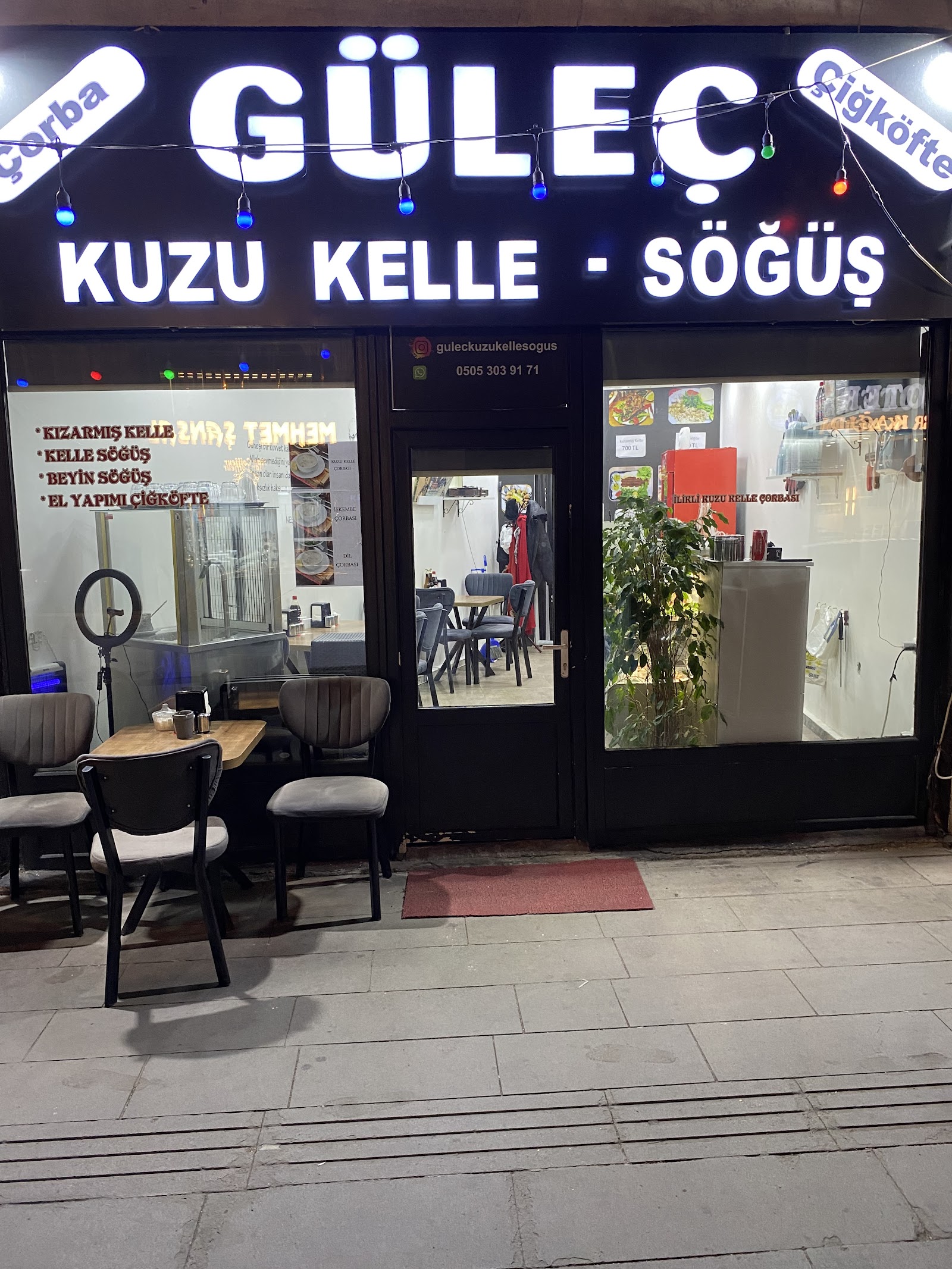 Güleç Kuzu Kelle Söğüş mekanı