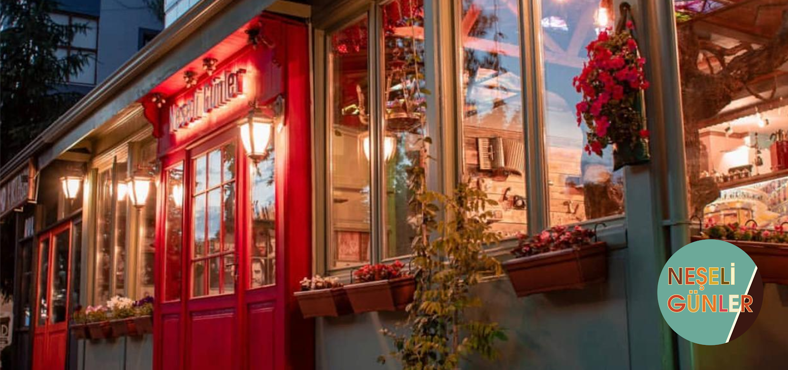 Neşeli Günler Sanat Cafe mekanı