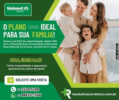 Foto de Resolutiva Corretora - Planos de Saúde Unimed Curitiba Plano Saúde Empresarial