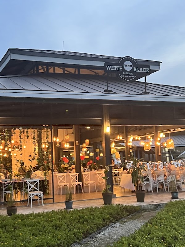 White & Black Lakeside