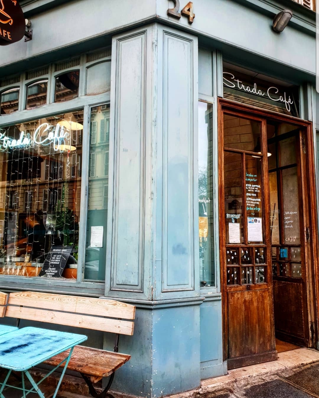 Strada Café, vue extérieure