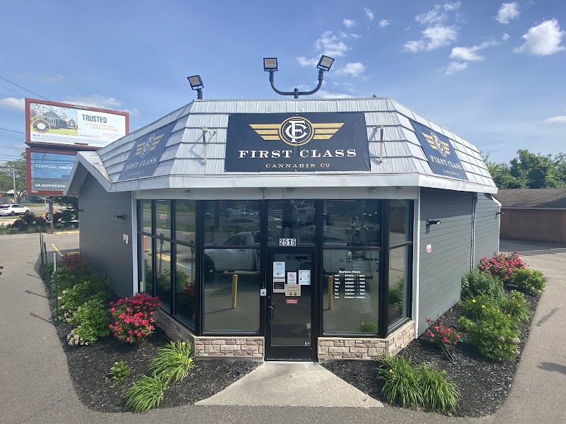 Video tour of First Class Cannabis Weed Dispensary retail environment