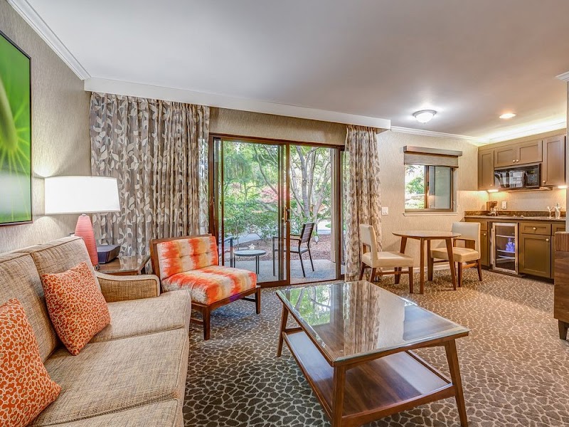 Rooms with large outdoor patios