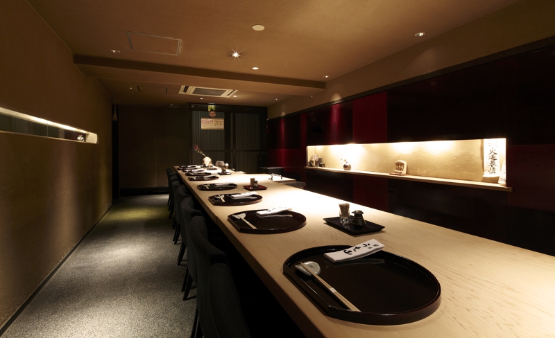 銀座うち山の料理