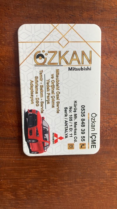 Özkan otomotiv mitsubishi özel servis - Klima Servisi