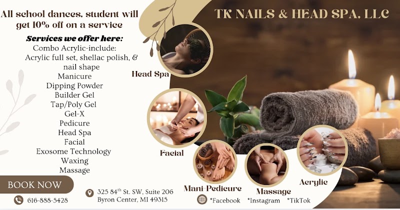 TK Nails & Head Spa, LLC