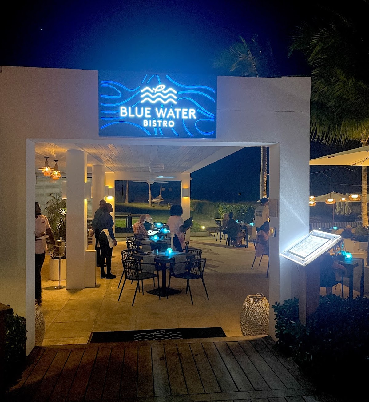 Blue Water Bistro in turks-and-caicos