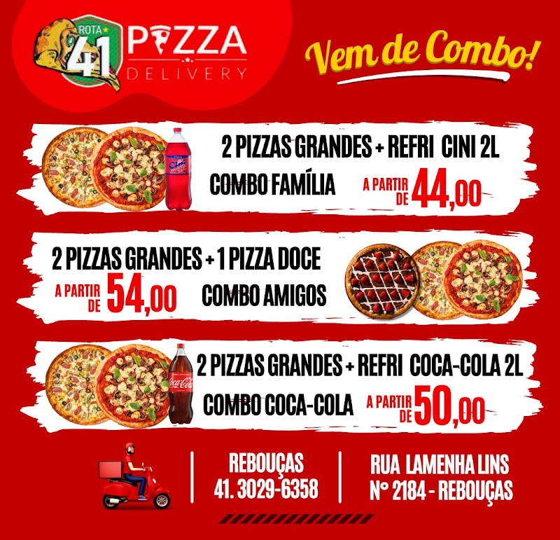 Foto de Rota 41 Pizza Delivery - Rebouças