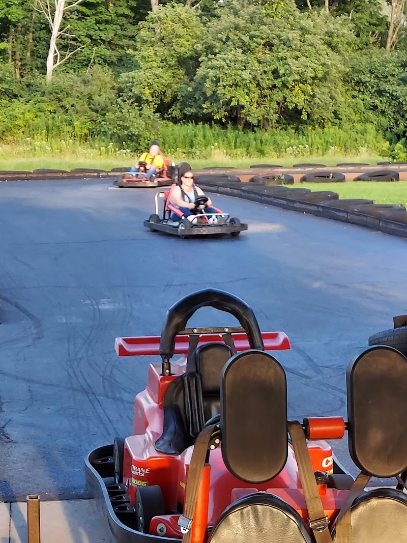 Tri-R Karts Super Golf banner