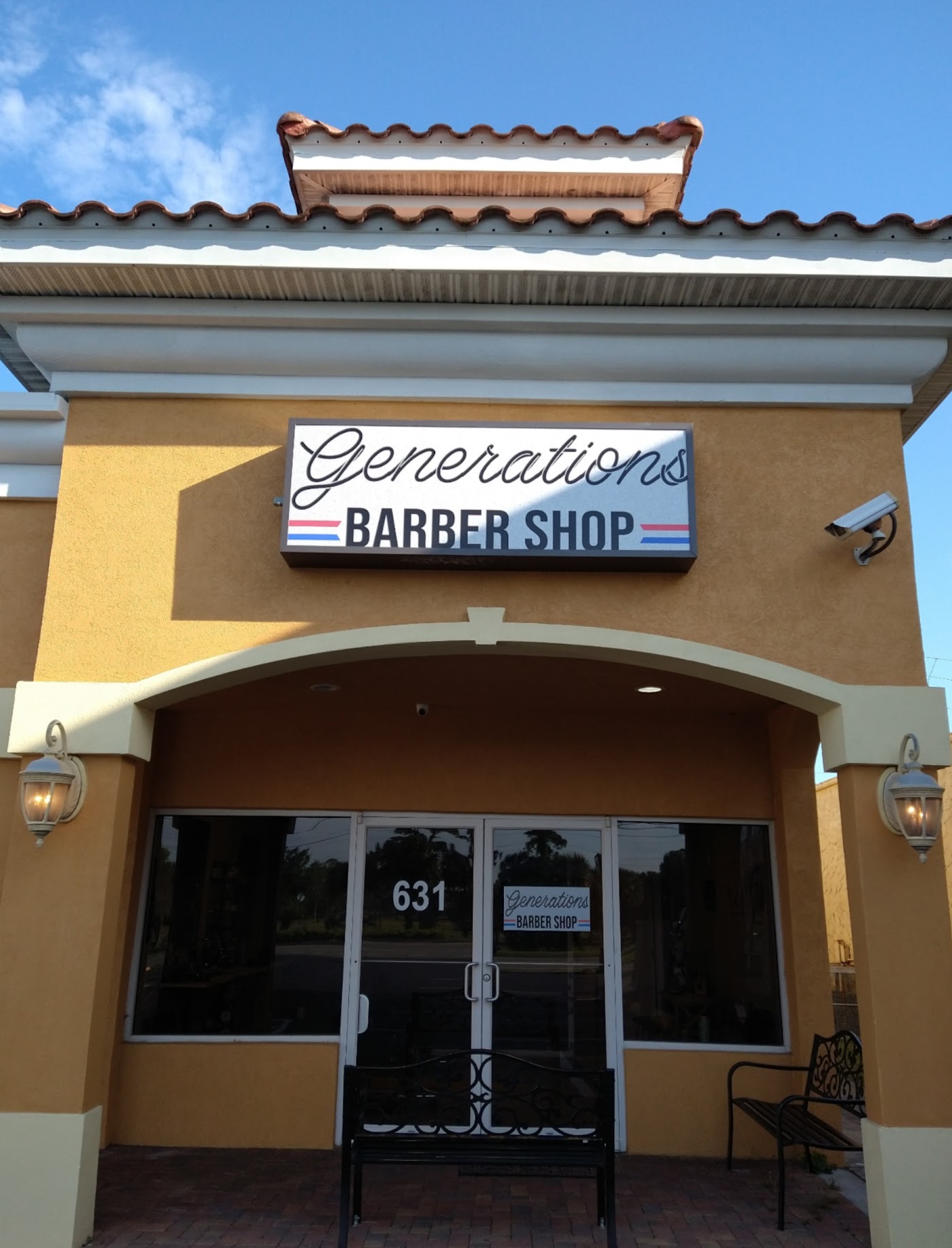 Generations Barber Shop interior