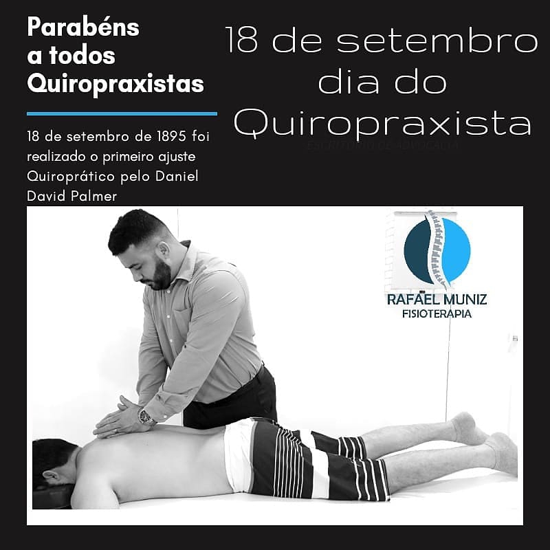 Foto de Quiropraxia Rafael Muniz fisioterapeuta Especialista em Coluna e Hérnia de Disco
