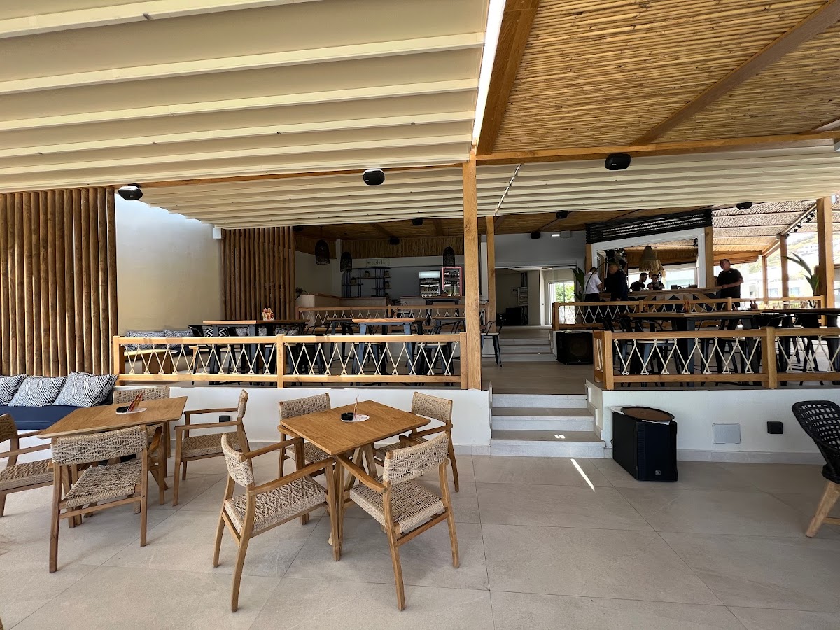 Mambo Beach Restaurant in crete