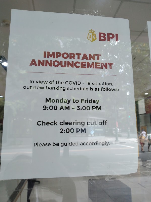 BPI Global City Triangle Drive Branch