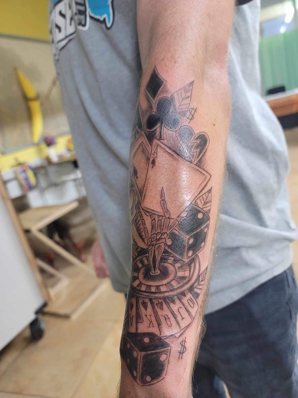 Banana Tattoo tattoo work — photo 2