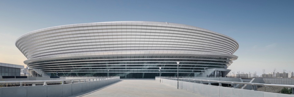 Urumqi Ice Sports Center / 乌鲁木齐冰上运动中心 exterior — Urumqi, China