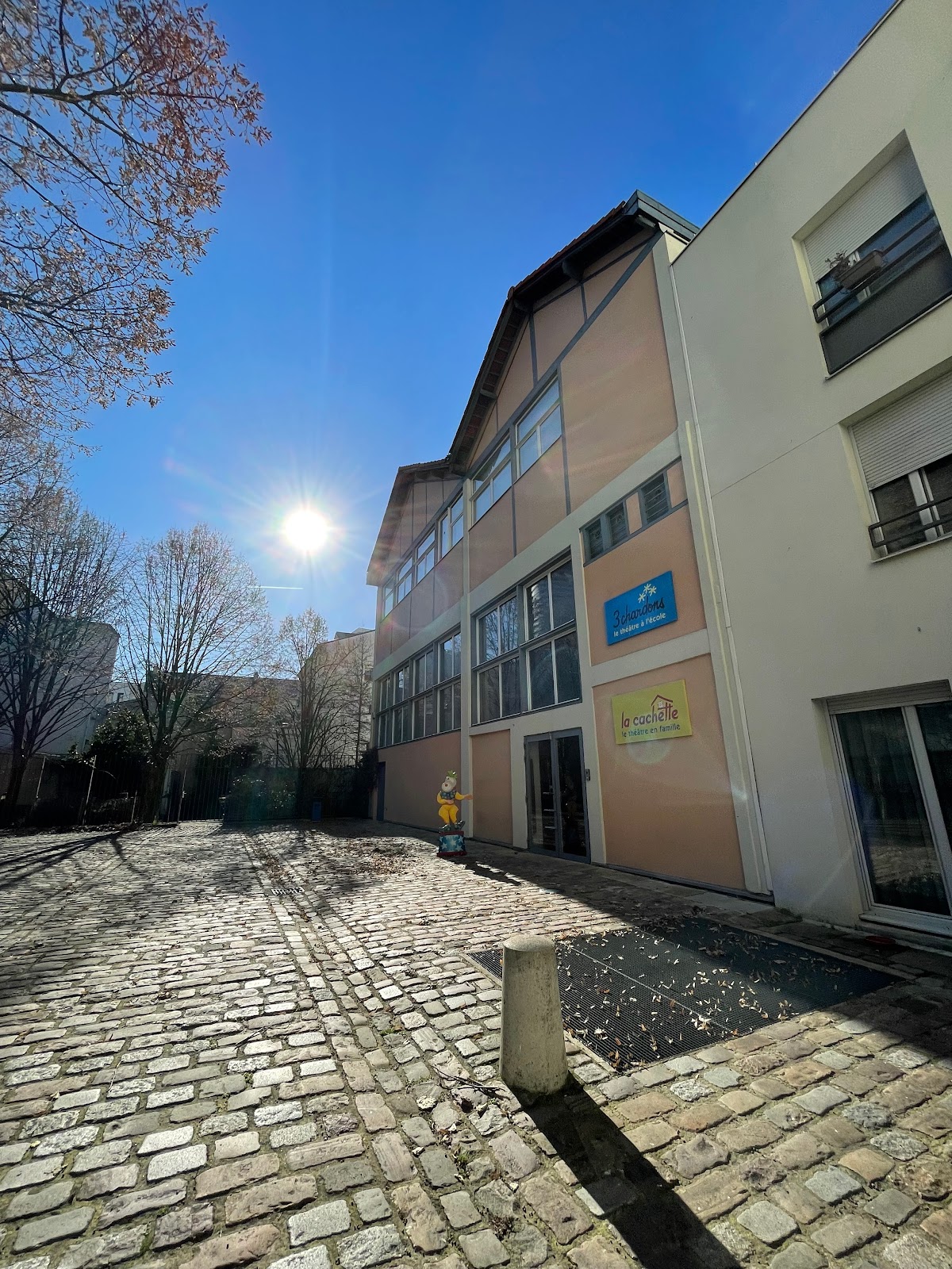 Théâtre La Cachette Paris, vue extérieure