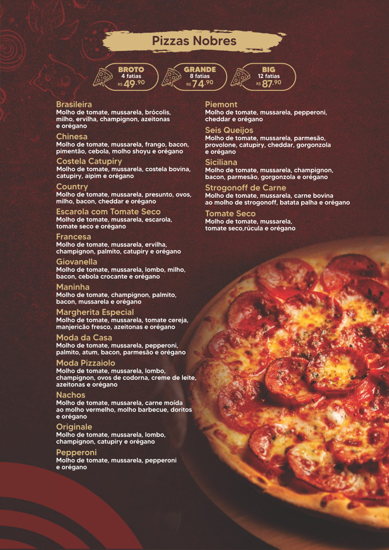 Foto de Pizzaria Giovanella | Pizza Delivery em Bairro Alto Curitiba