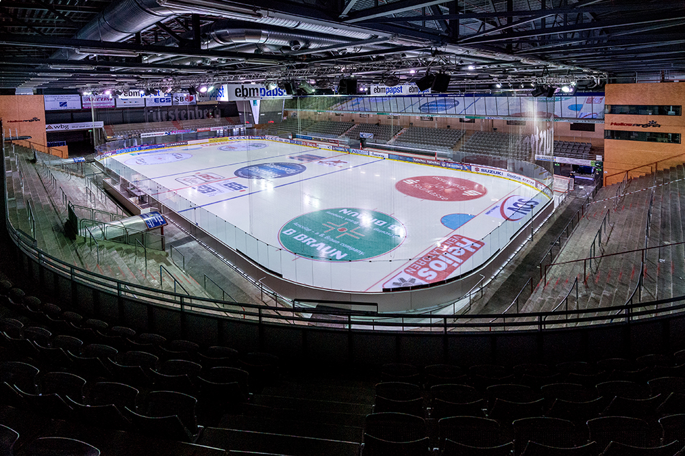 Helios Arena (Schwenninger Eissporthalle) exterior — Villingen-Schwenningen, BW, Germany