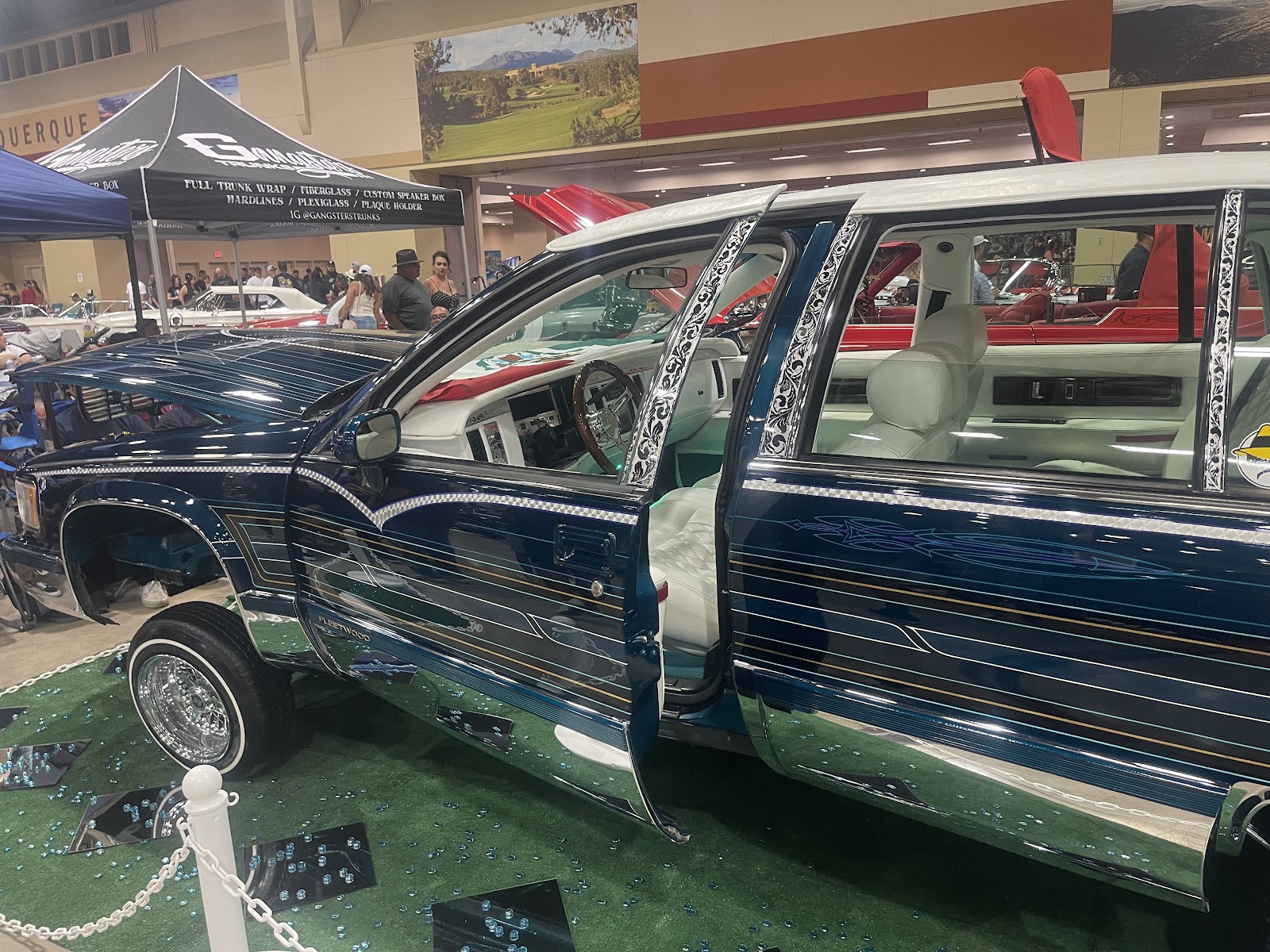 Convention Center parking booth