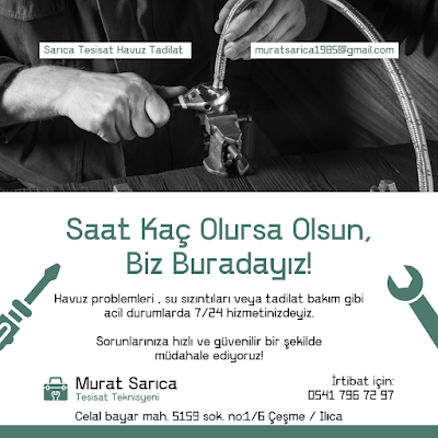 Sarıca Tesisat , Havuz , İnşaat ve Tadilat - Tesisat