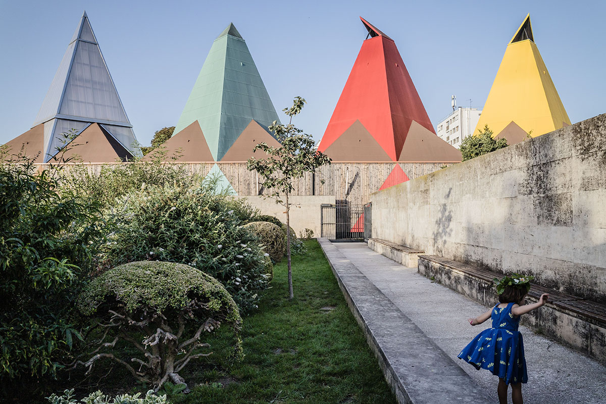 Les Étincelles du Palais de la découverte, vue extérieure