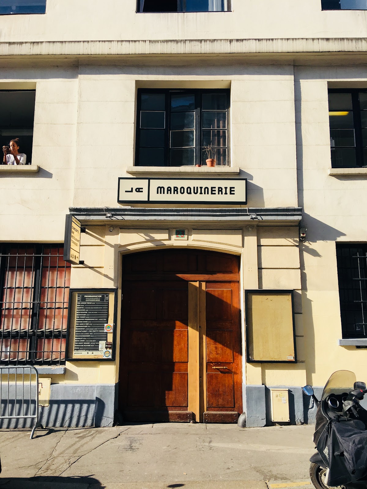 La Maroquinerie, vue extérieure