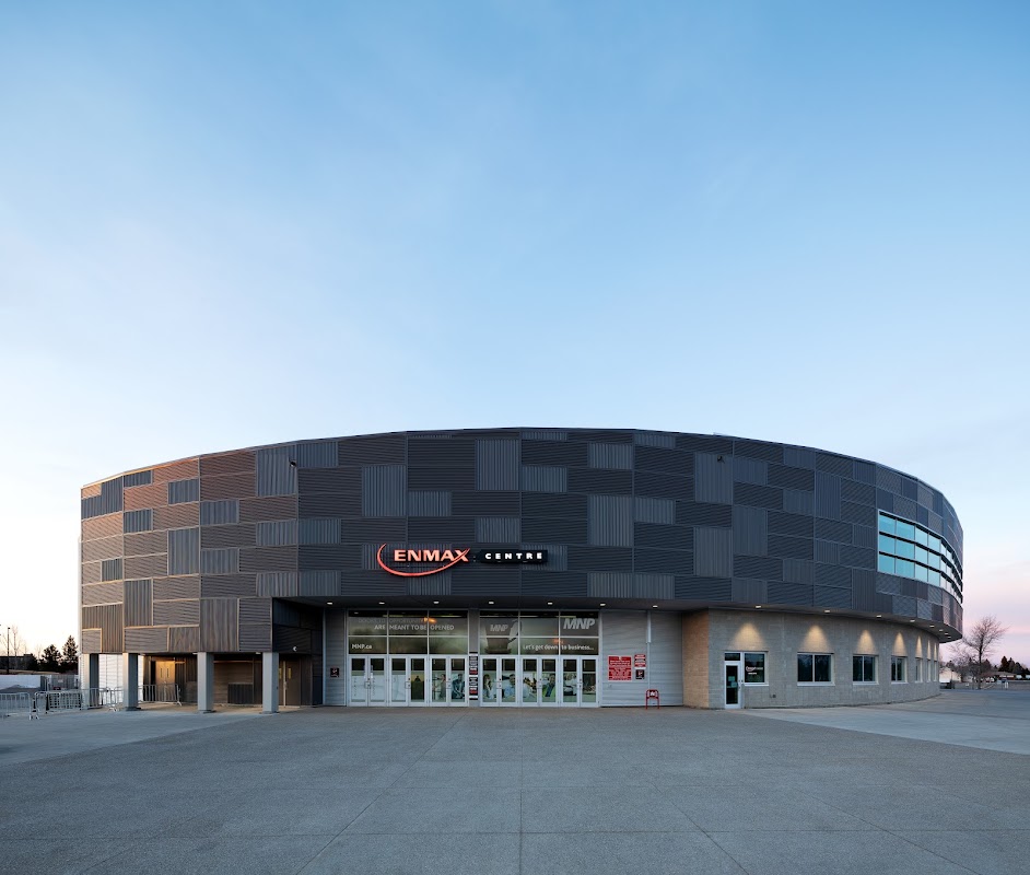 VisitLethbridge.com Arena exterior — Lethbridge, Canada