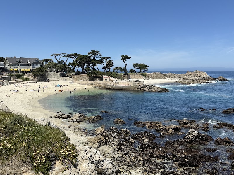 Lovers Point Beach in Carmel-by-the-Sea