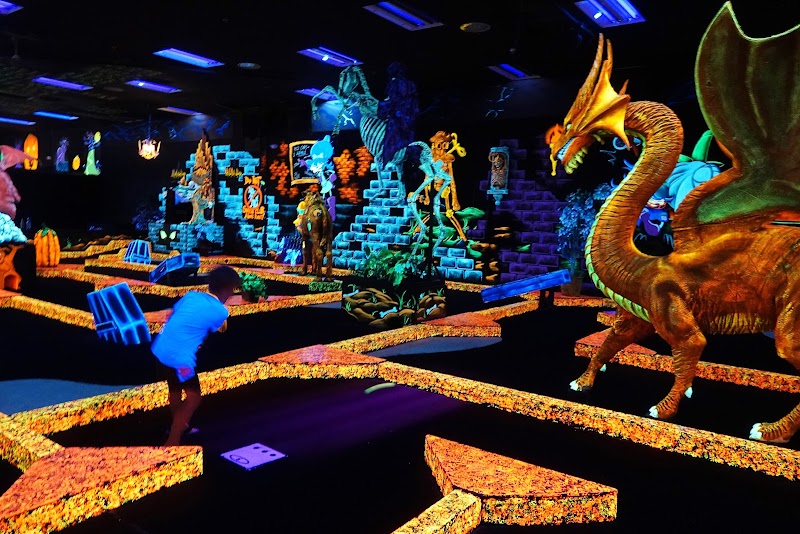 Monster Mini Golf banner