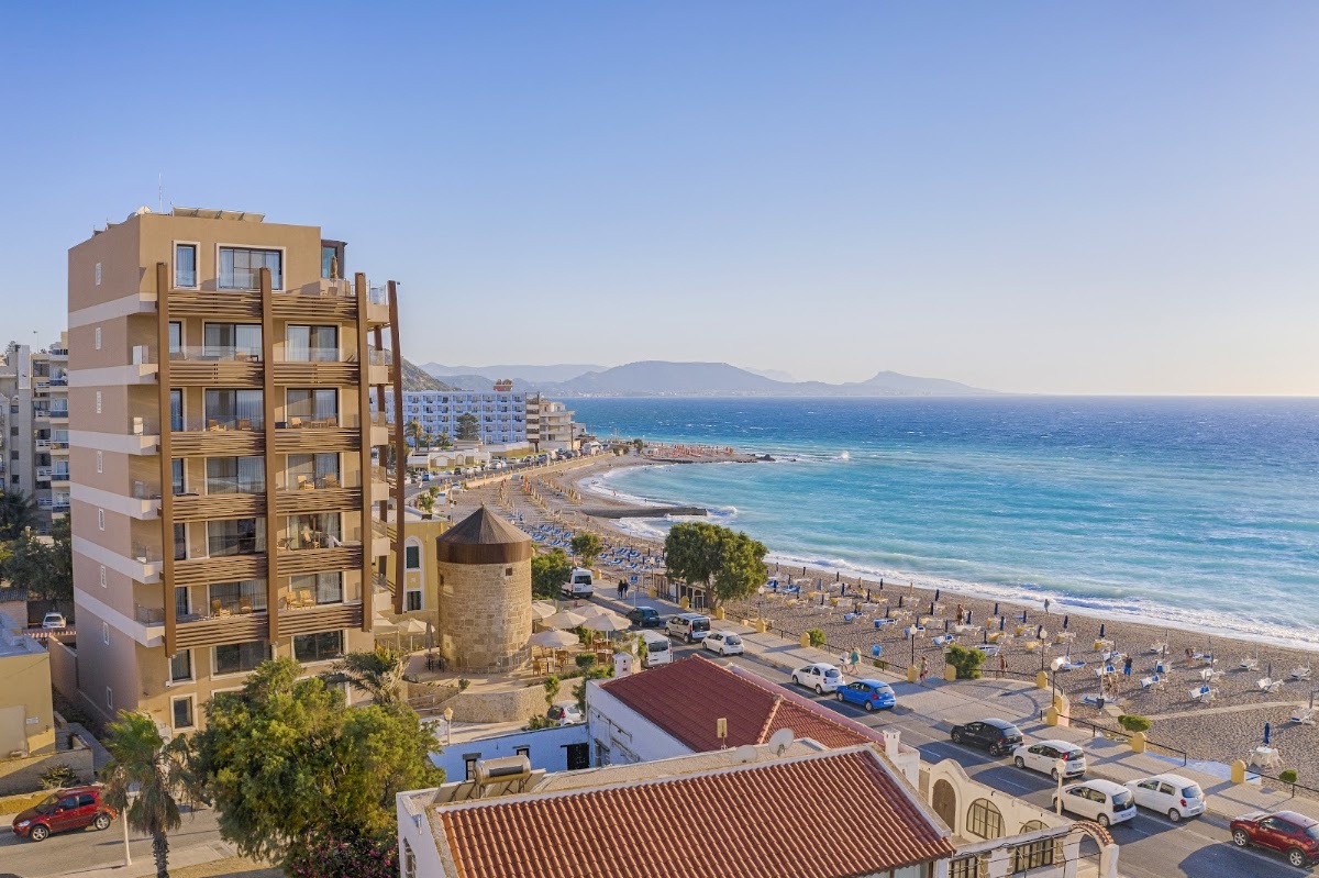 Bellevue On The Beach Suites, dog-friendly hotel in Rhodes