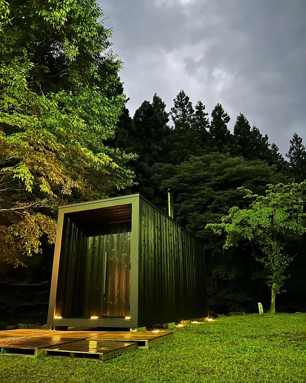 Sauna park camp Morinosu