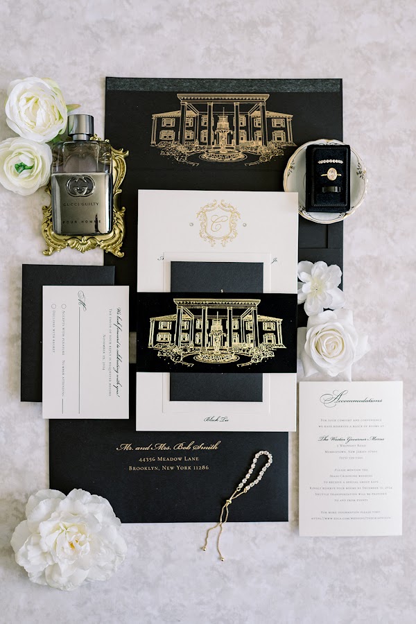 Plume and Stone Wedding Invitations and special occasion stationery portfolio