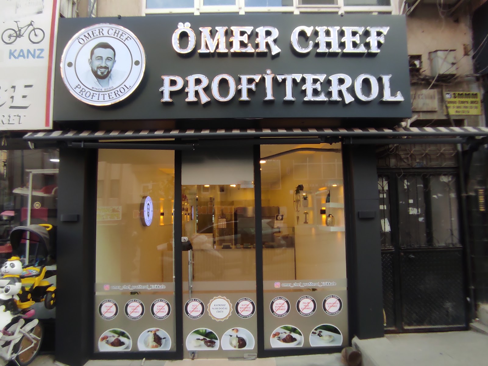 Ömer Chef Profiterol Kırıkkale mekanı