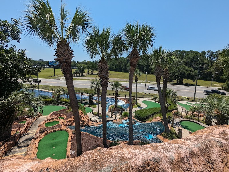 Shipwreck Island Adventure Golf banner