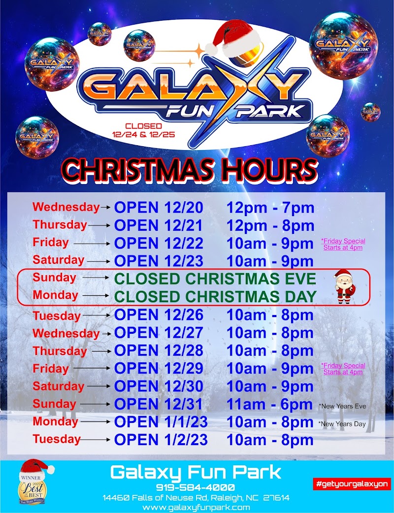 Galaxy Fun Park banner