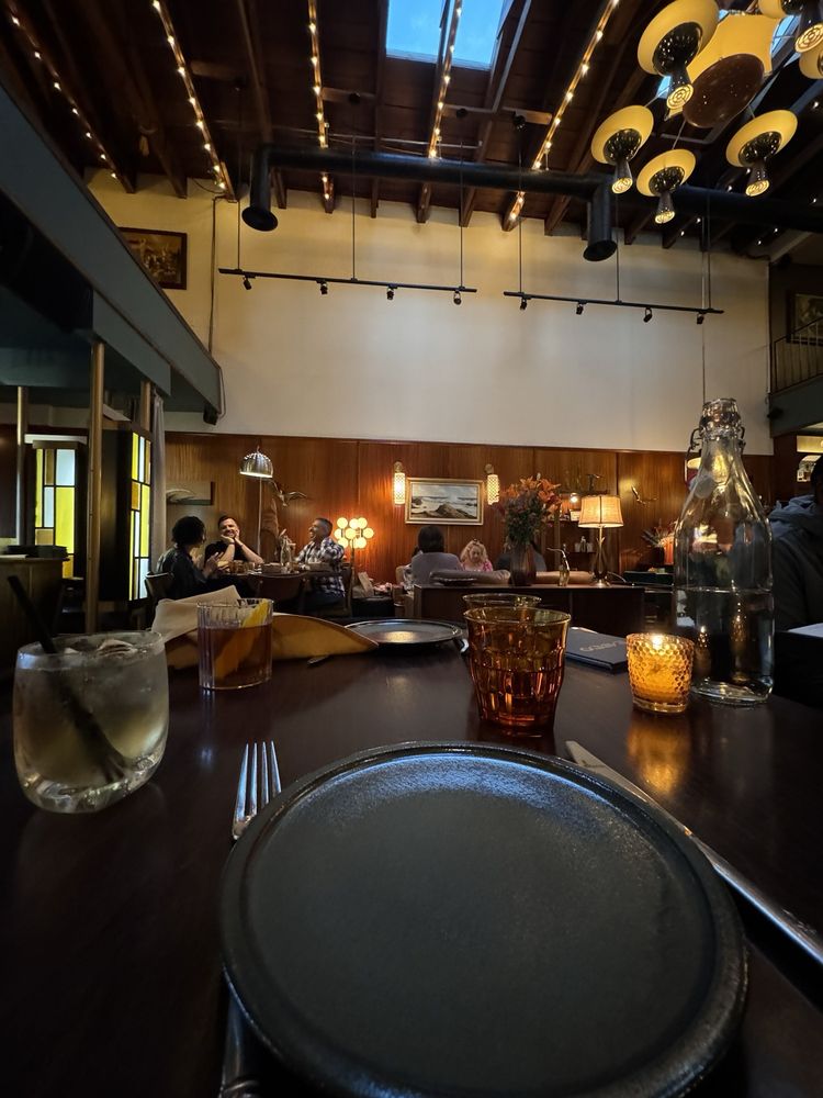Mid-century supper club vibe