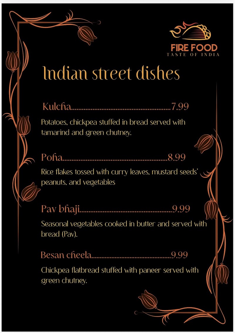 Fire food Indian restaurant photo 8