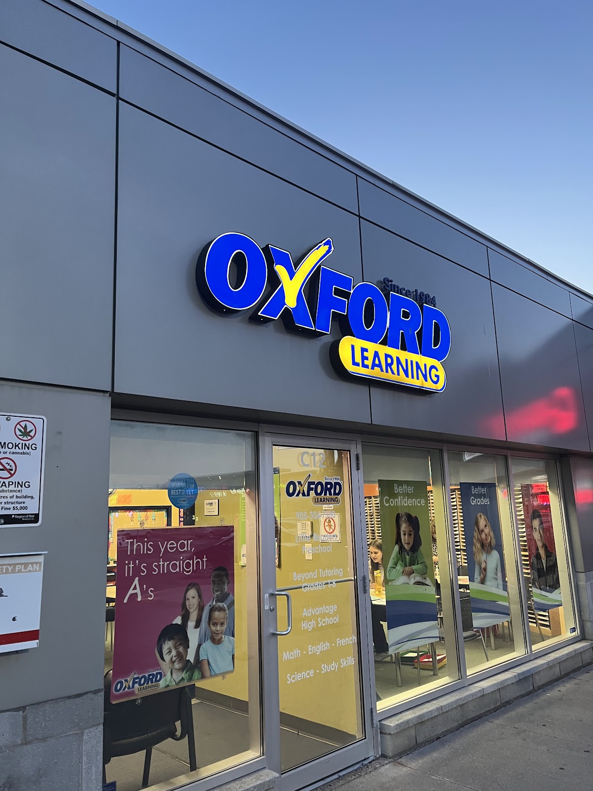 Exterior photo of Oxford Learning Centre - Rathburn