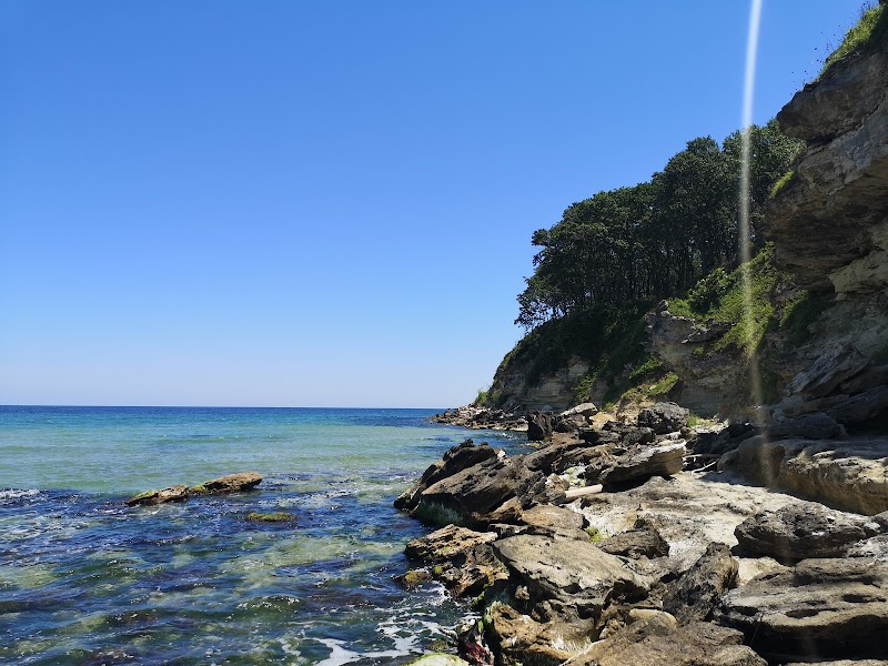 The lonely rope beach