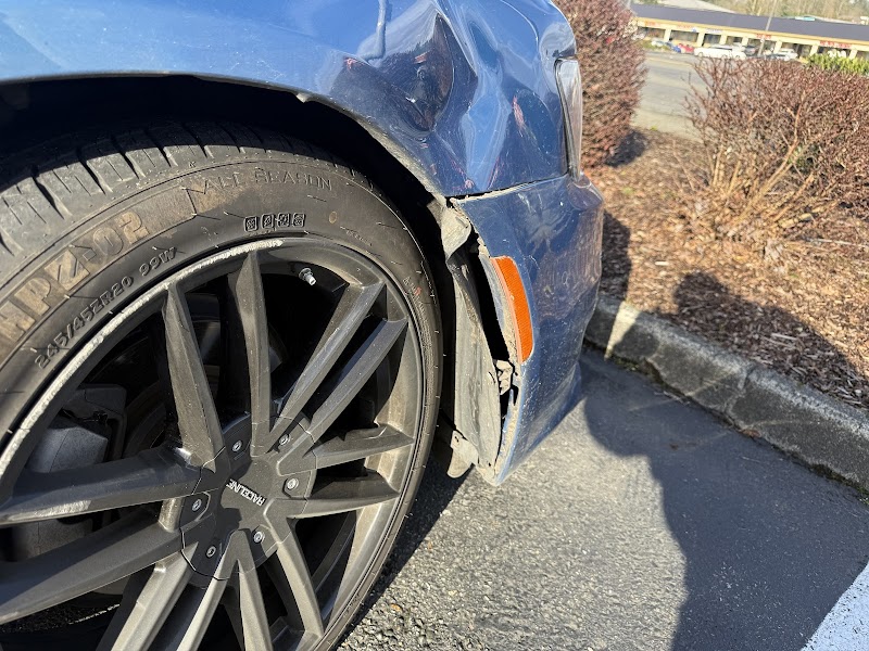 Paint bay in action—precision finishing that matches factory standards